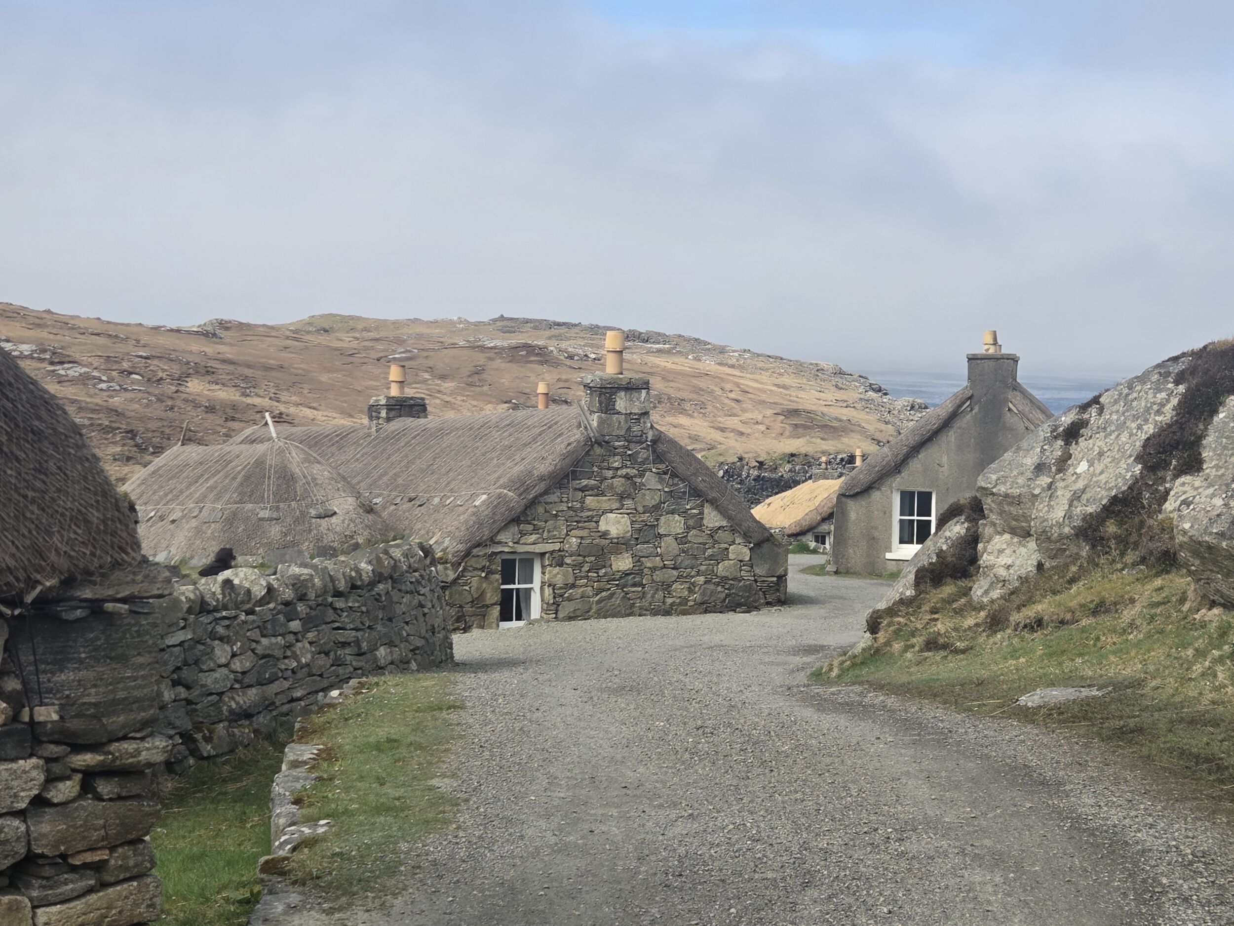 Blackhouses on the Isle of Lewis